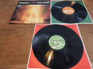 Queen Live Killers 1979 EMI Electrola 1C164-62792/93 Doppel Album Deutsche Pressung NM/VG+(Aufkleber auf Frontcover)